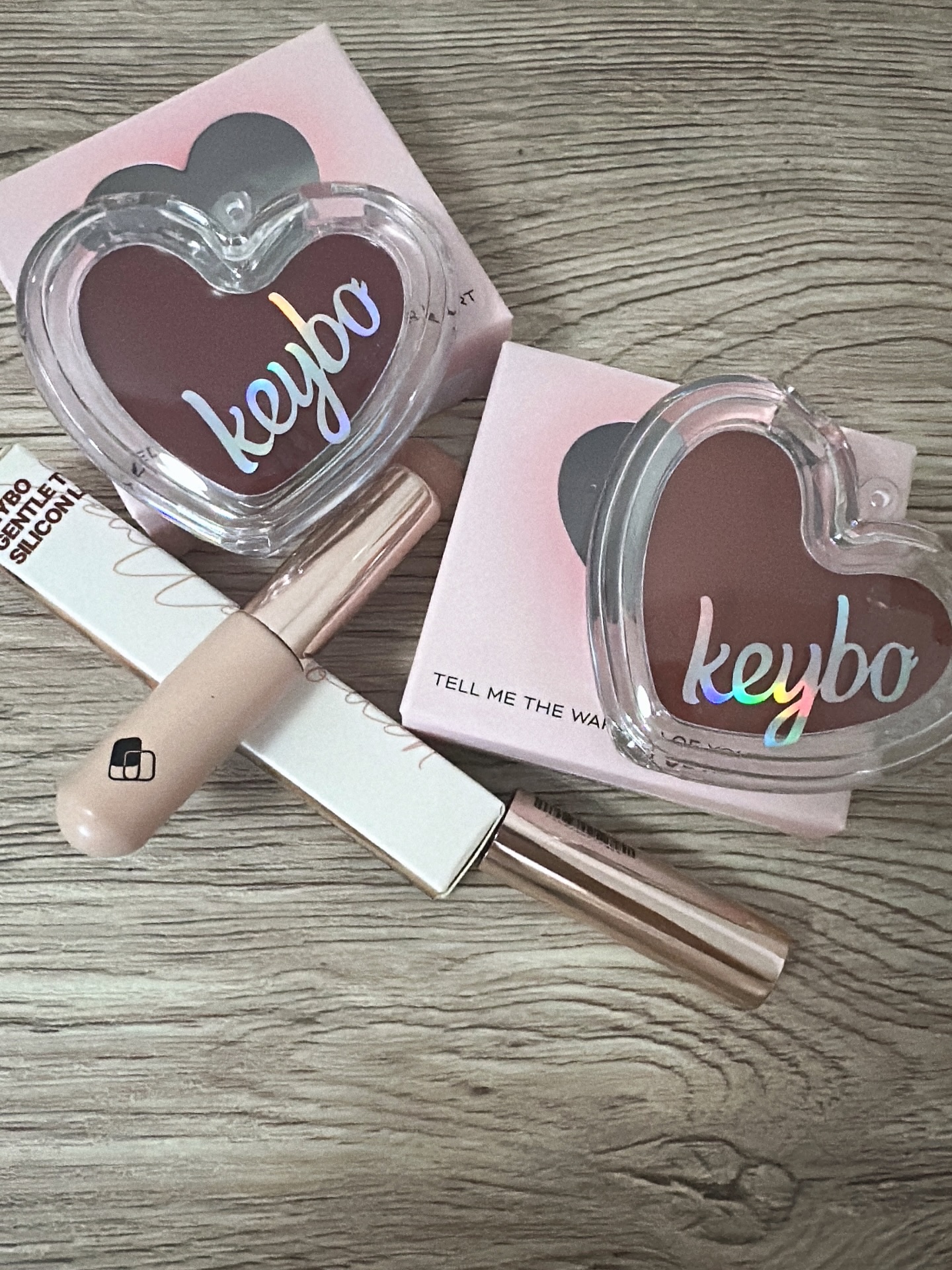 ハートキーリング リップ＆チーク/keybo/口紅を使ったクチコミ（1枚目）