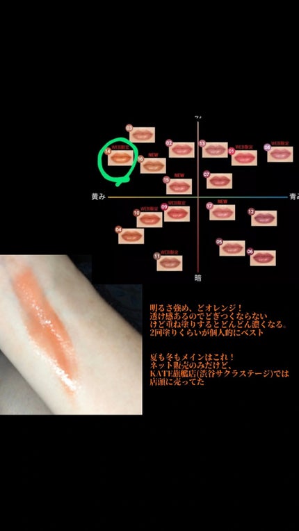 ケイト リップモンスター/KATE/口紅を使ったクチコミ(3枚目)