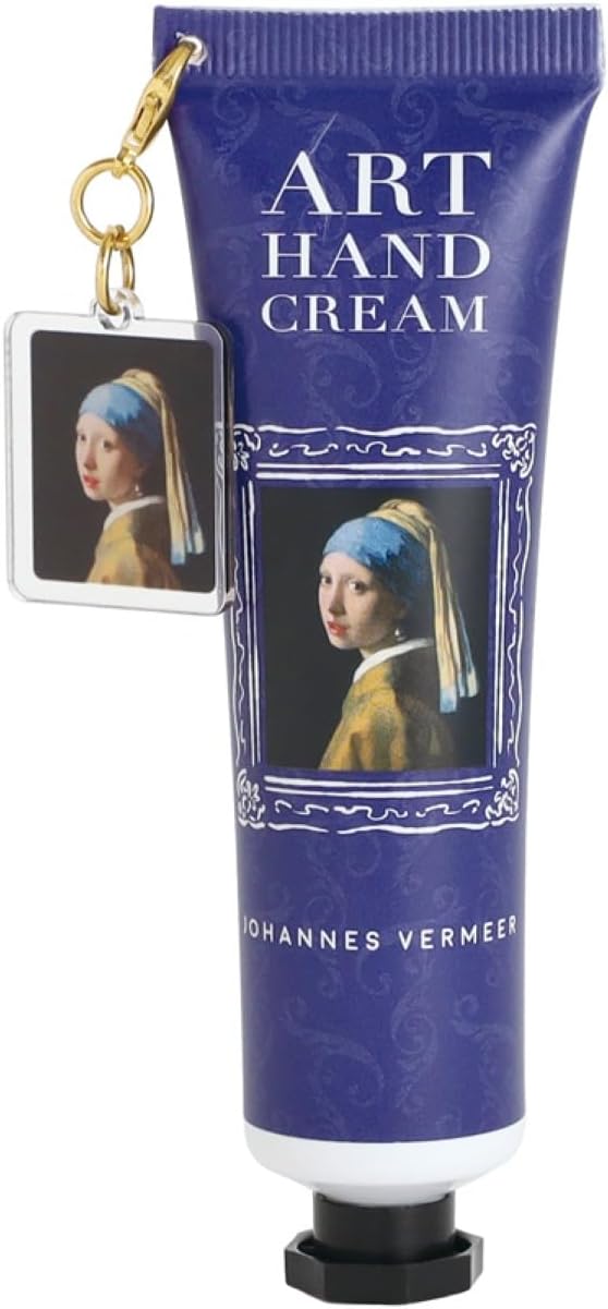 DAILY MUSEUM チャーム付きハンドクリーム 真珠の耳飾りの少女