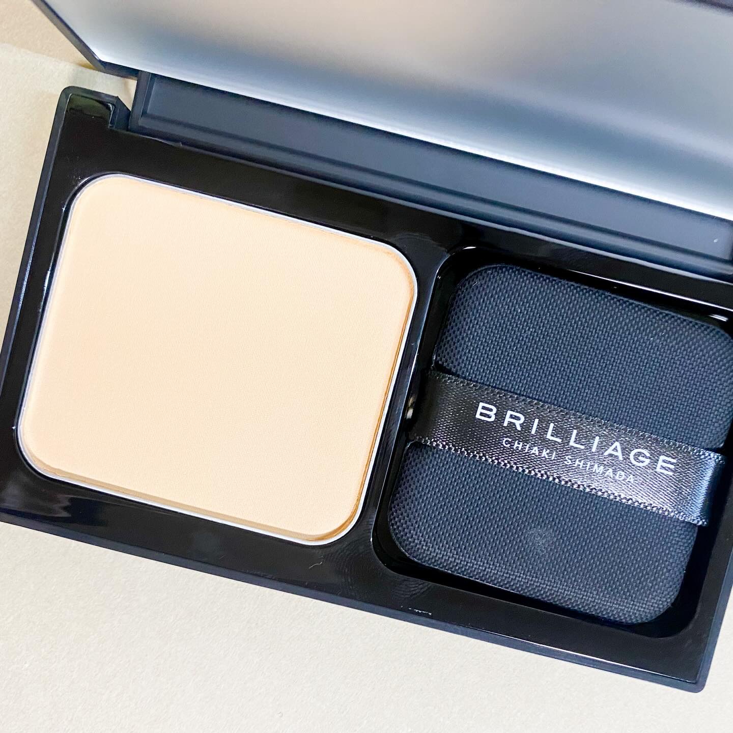 パウダリーファンデーション レジェンダリー グロウ/ブリリアージュ/パウダーファンデーションを使ったクチコミ（2枚目）