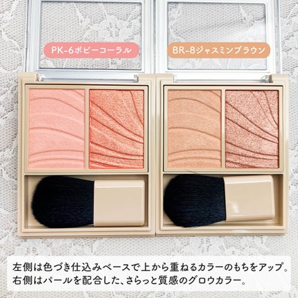 レイヤード フルリ チーク/Visée/パウダーチークを使ったクチコミ(3枚目)