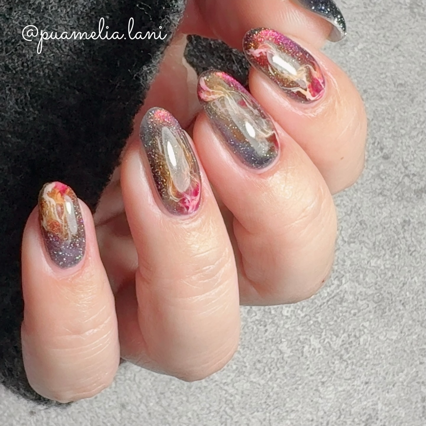 カラージェル 090M/Raygel/ジェルネイルを使ったクチコミ（2枚目）