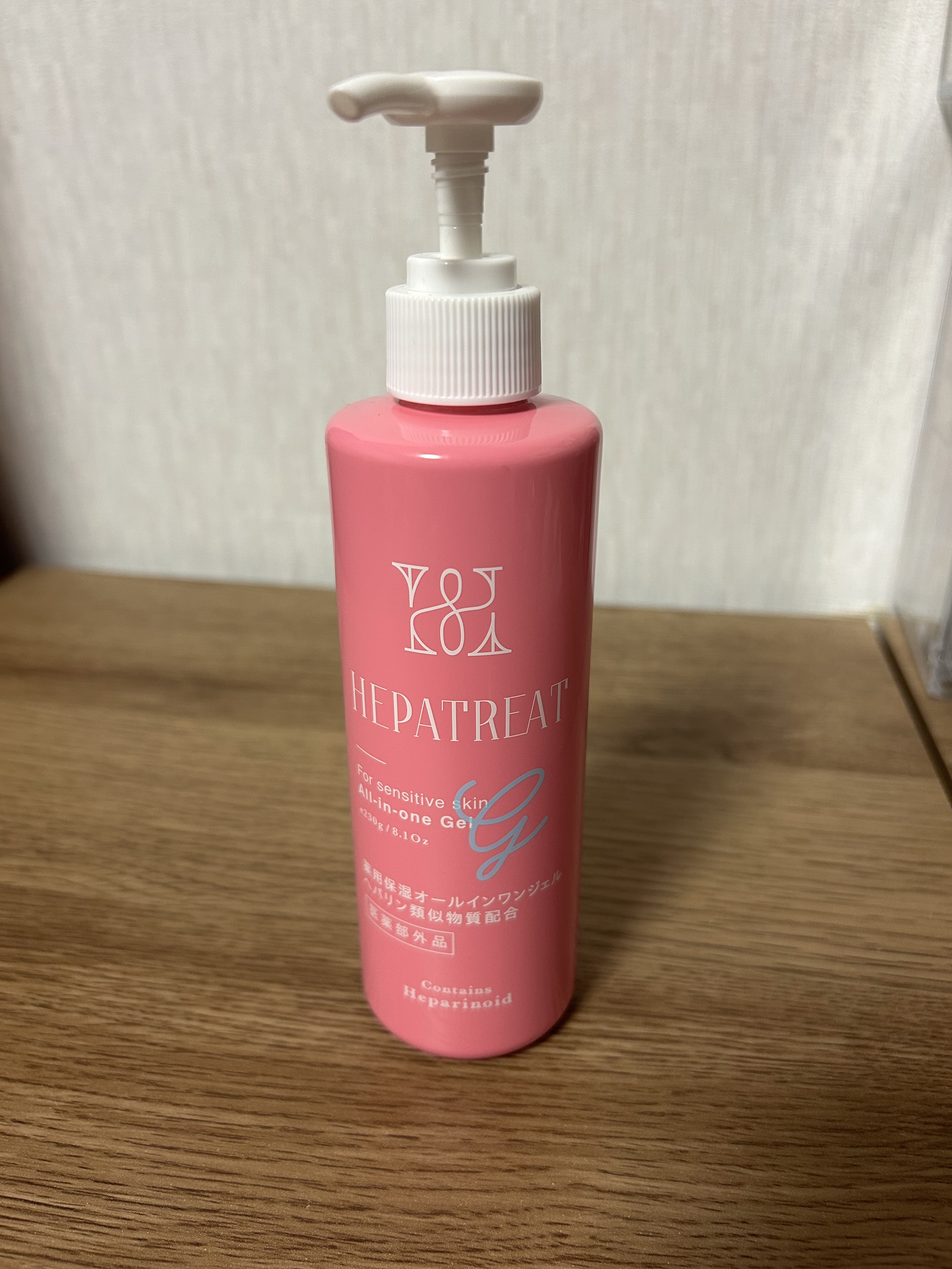 ヘパトリート 薬用保湿オールインワンジェル　[医薬部外品]/ゼトックスタイル/オールインワン化粧品を使ったクチコミ（1枚目）