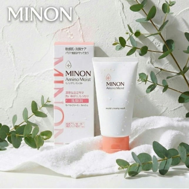 ミノン アミノモイスト モイストクリーミィ ウォッシュ/ミノン/洗顔フォームを使ったクチコミ（1枚目）