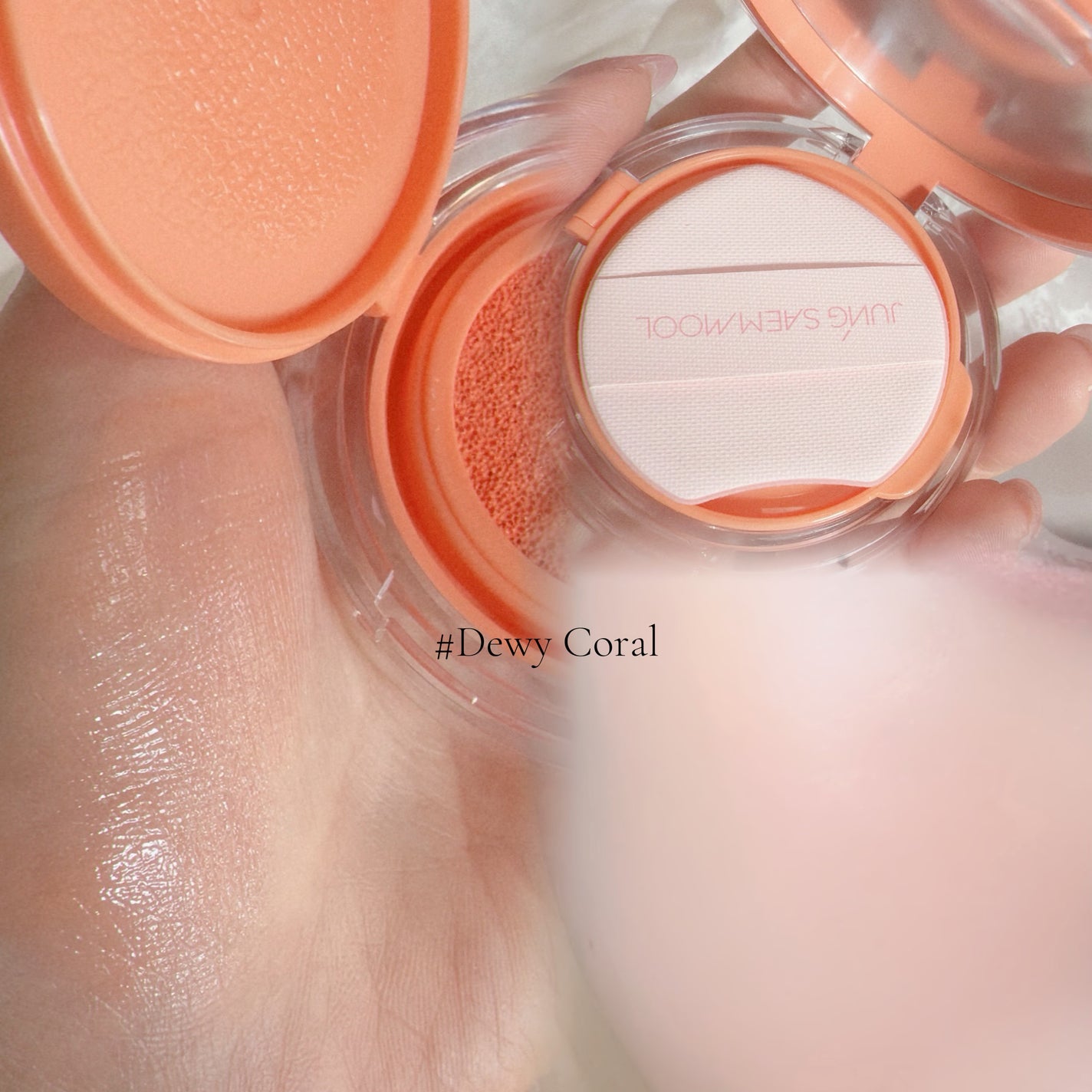 アーティストクッションブラッシュ/JUNG SAEM MOOL/リキッドチークを使ったクチコミ(4枚目)