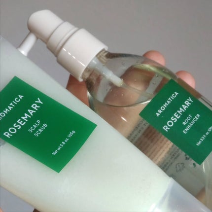 ローズマリー スカルプ スクラブ/AROMATICA/ヘッドスクラブを使ったクチコミ(2枚目)