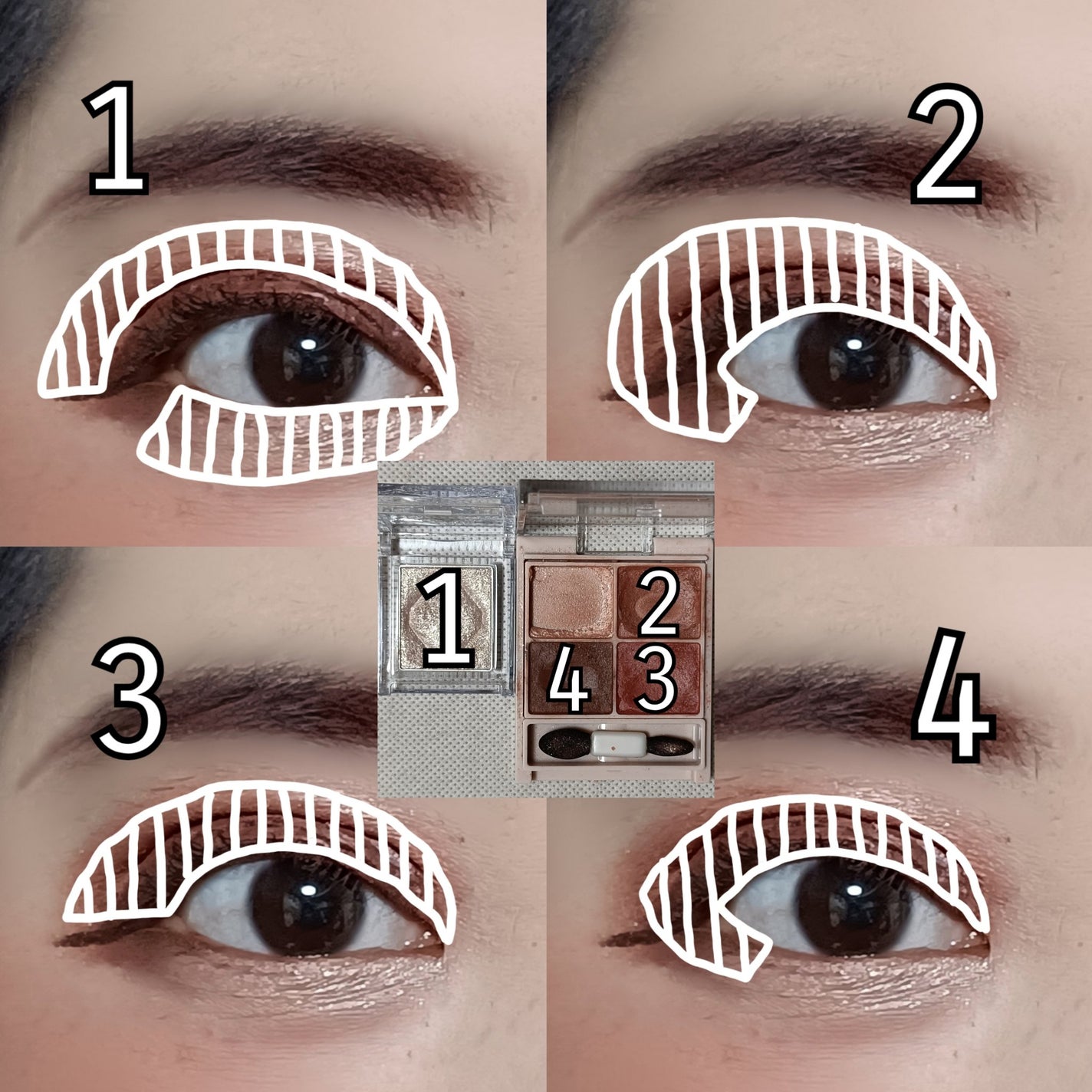 セレクト アイカラー/ESPRIQUE/単色アイシャドウを使ったクチコミ(5枚目)