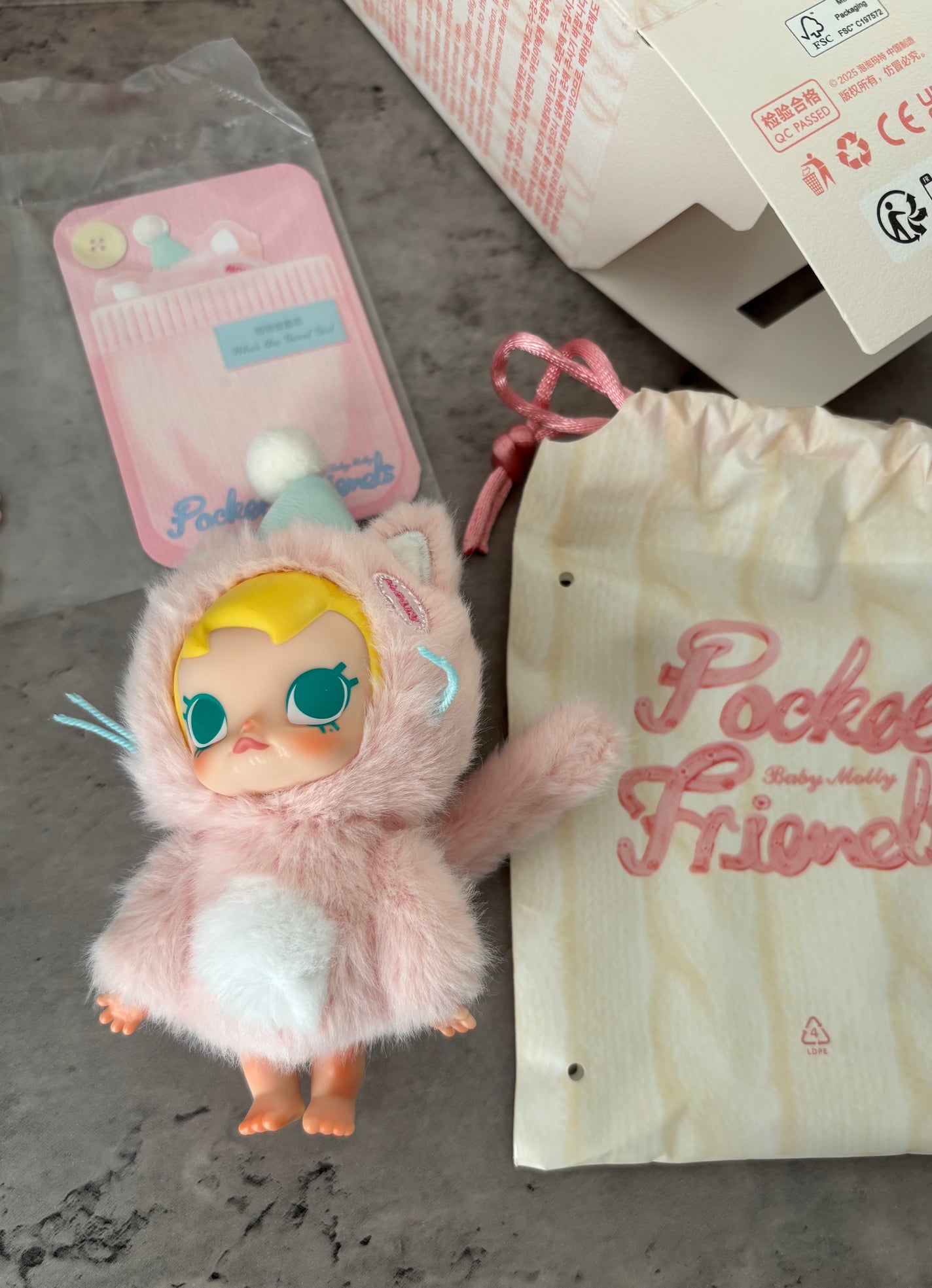 ぷぅぴぃ《紫コス部💜💗》 on LIPS 「BabyMollyPocketFriendsシリーズぬいぐるみ..」(1枚目)