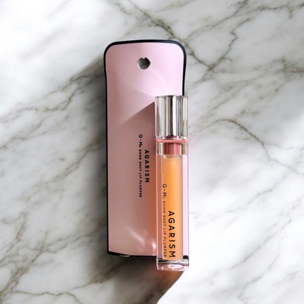 AGARISM キューミ―ボムショットリッププランパーのクチコミ「キューミーボムショットリッププランパー

塗った瞬間ぷっくりを叶える！
唇ヒアル級プランパー
.....」（1枚目）