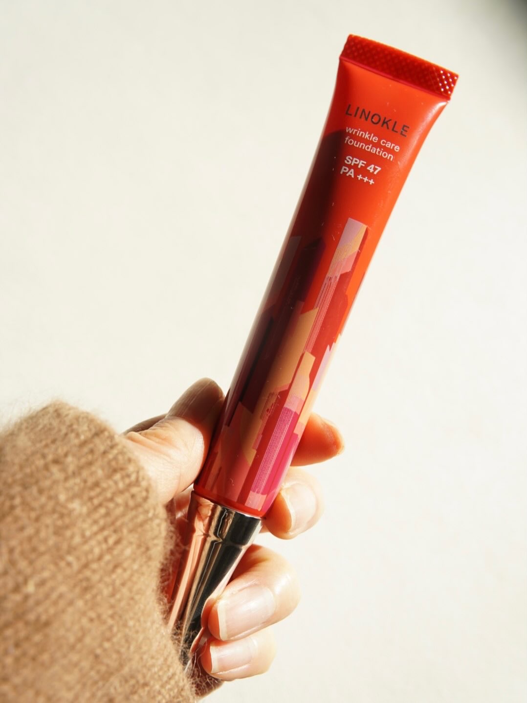 LINOKLE リンクルケアファンデーション/さくらの森/BBクリームを使ったクチコミ（2枚目）