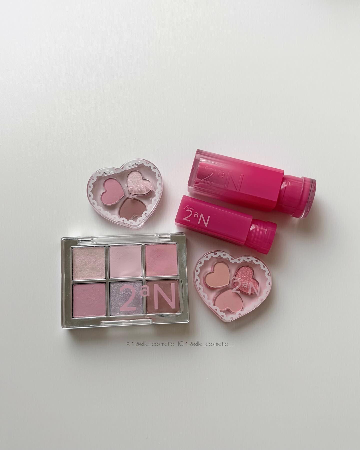 ラブクローバーパレット/2aN/アイシャドウパレットを使ったクチコミ（1枚目）