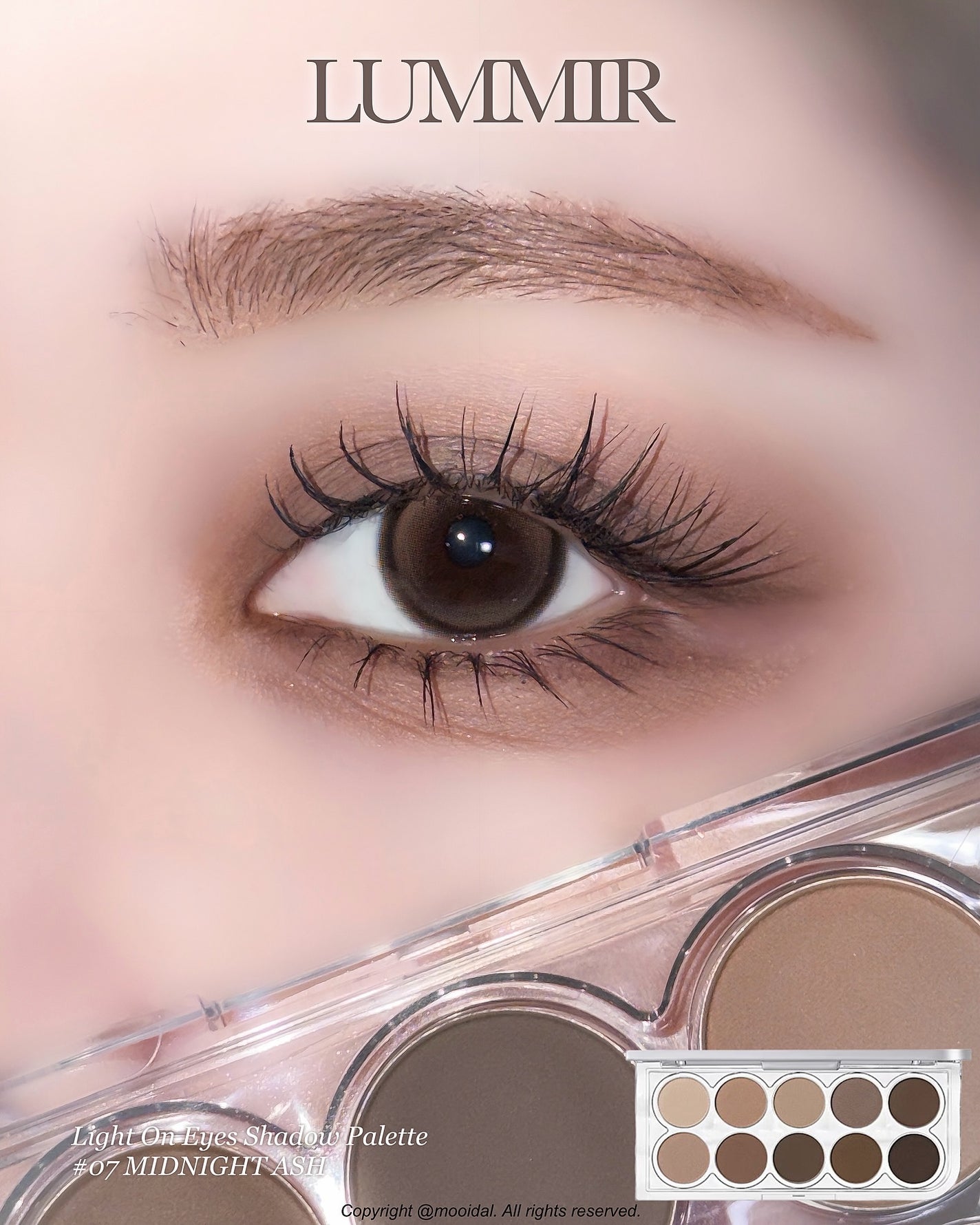 ライトオンアイズシャドウパレット/ルミル/アイシャドウパレットを使ったクチコミ(1枚目)