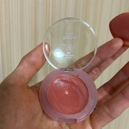 メルティンググロウチークバーム/hana by hince/ジェル・クリームチークを使ったクチコミ(1枚目)