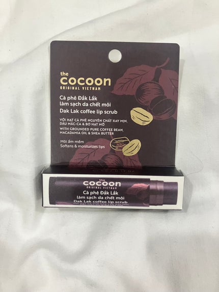 ダクラクコーヒーリップスクラブ/Cocoon/リップスクラブを使ったクチコミ(1枚目)