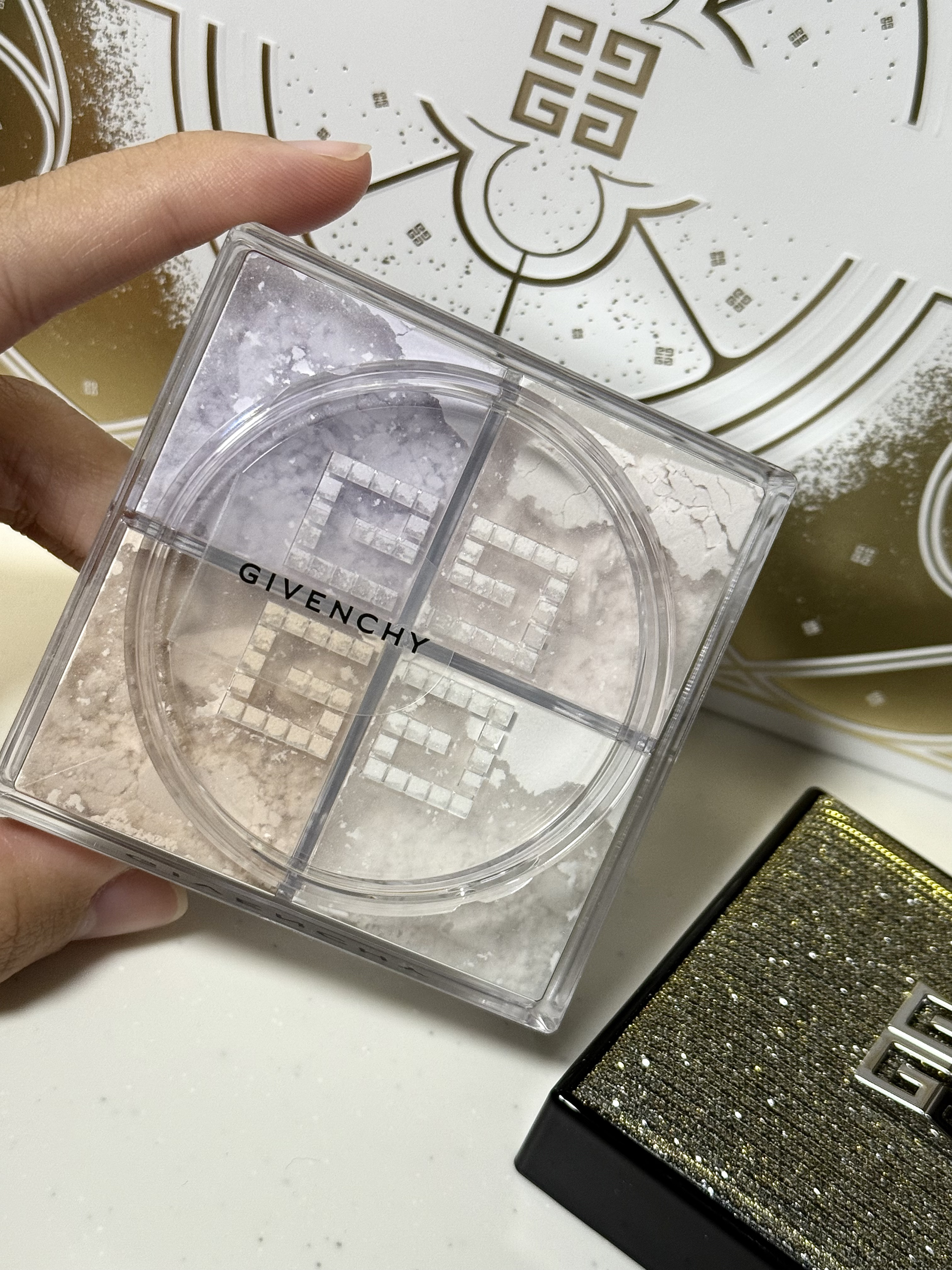 プリズム・リーブル/GIVENCHY/ルースパウダーを使ったクチコミ（3枚目）