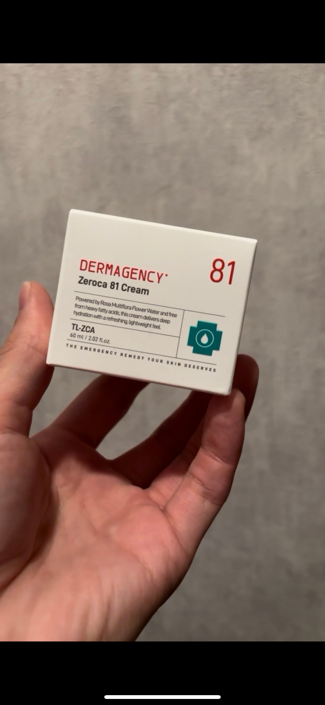 ダーマジェンシー ゼロカ81 クリーム/DERMAGENCY/フェイスクリームを使ったクチコミ(1枚目)