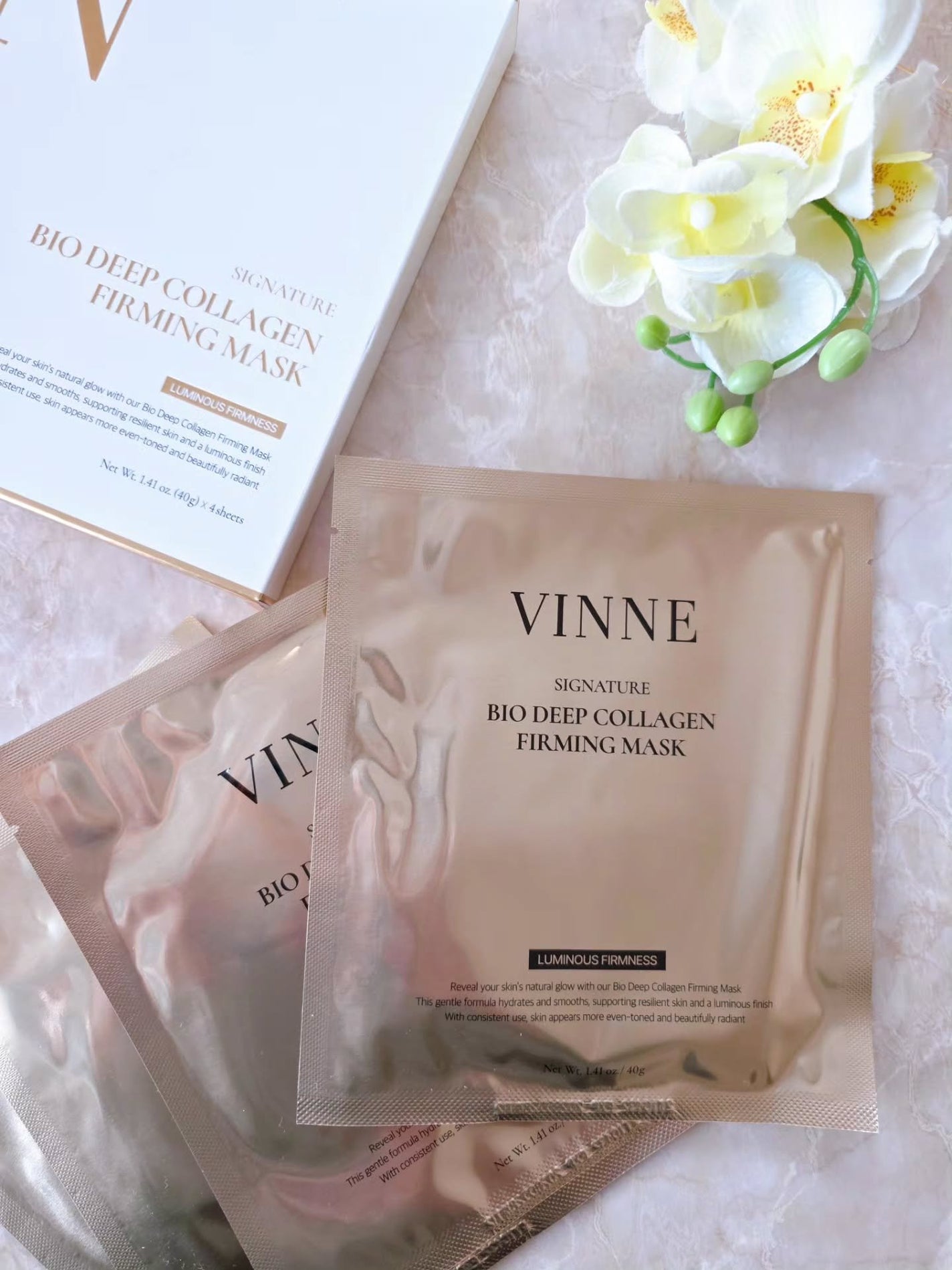 シグニチャーバイオディープコラーゲンファーミングマスク/VINNE /シートマスク・パックを使ったクチコミ(6枚目)