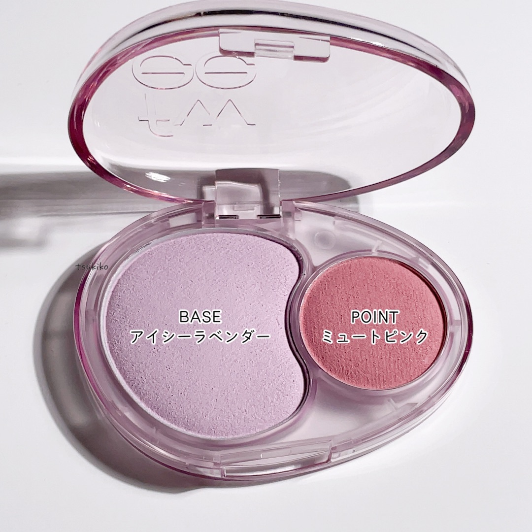 デュアルチークメロウ/fwee/ジェル・クリームチークを使ったクチコミ（3枚目）