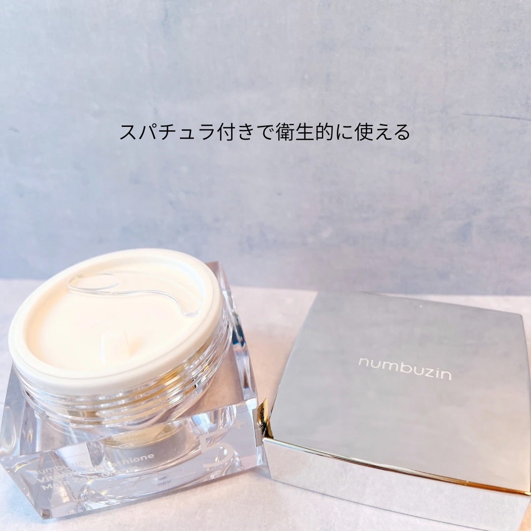 5番 白玉グルタチオンCメラゼロクリーム/numbuzin/フェイスクリームを使ったクチコミ(4枚目)