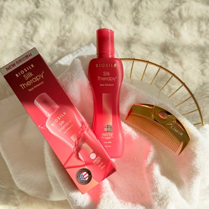 ヒートエンハンサーヘアミルク/Silk Therapy/ヘアミルクを使ったクチコミ(6枚目)