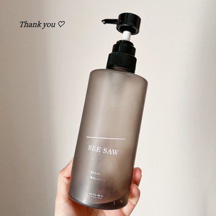 SEE SAWシャンプー/LebeL/サロンシャンプーを使ったクチコミ(1枚目)