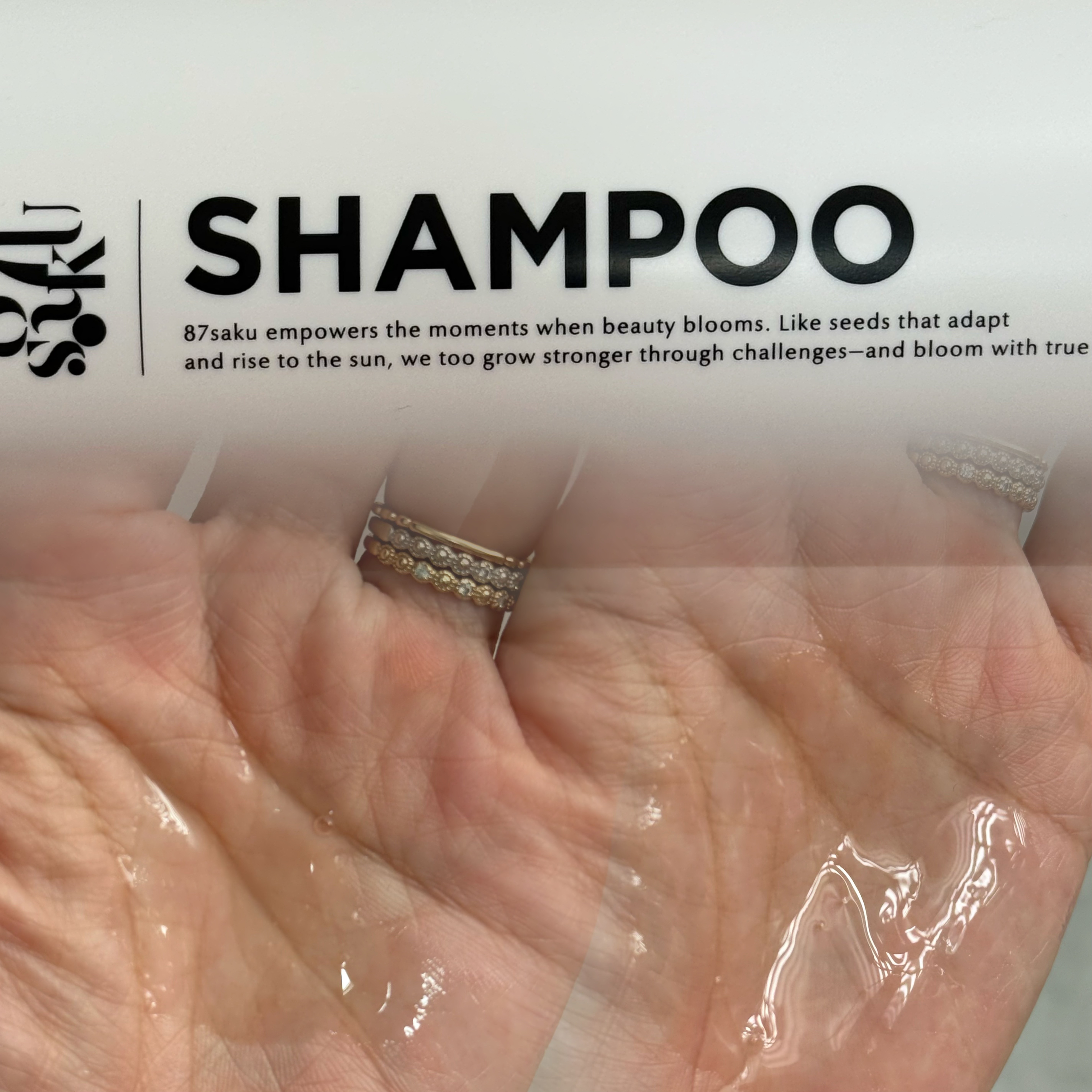 87saku ハナサク シルキーリペア シャンプー/トリートメント/87saku/市販シャンプーを使ったクチコミ（3枚目）