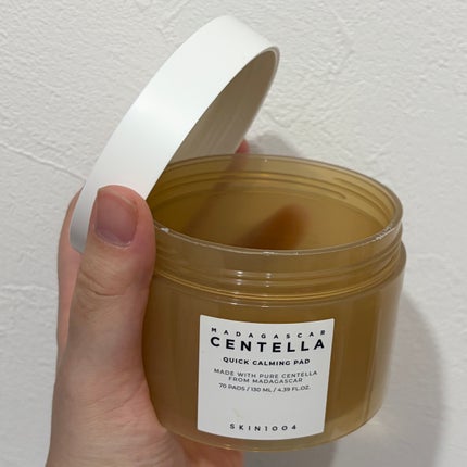 センテラ クイックカーミングパッド/SKIN1004/トナーパッドを使ったクチコミ(1枚目)