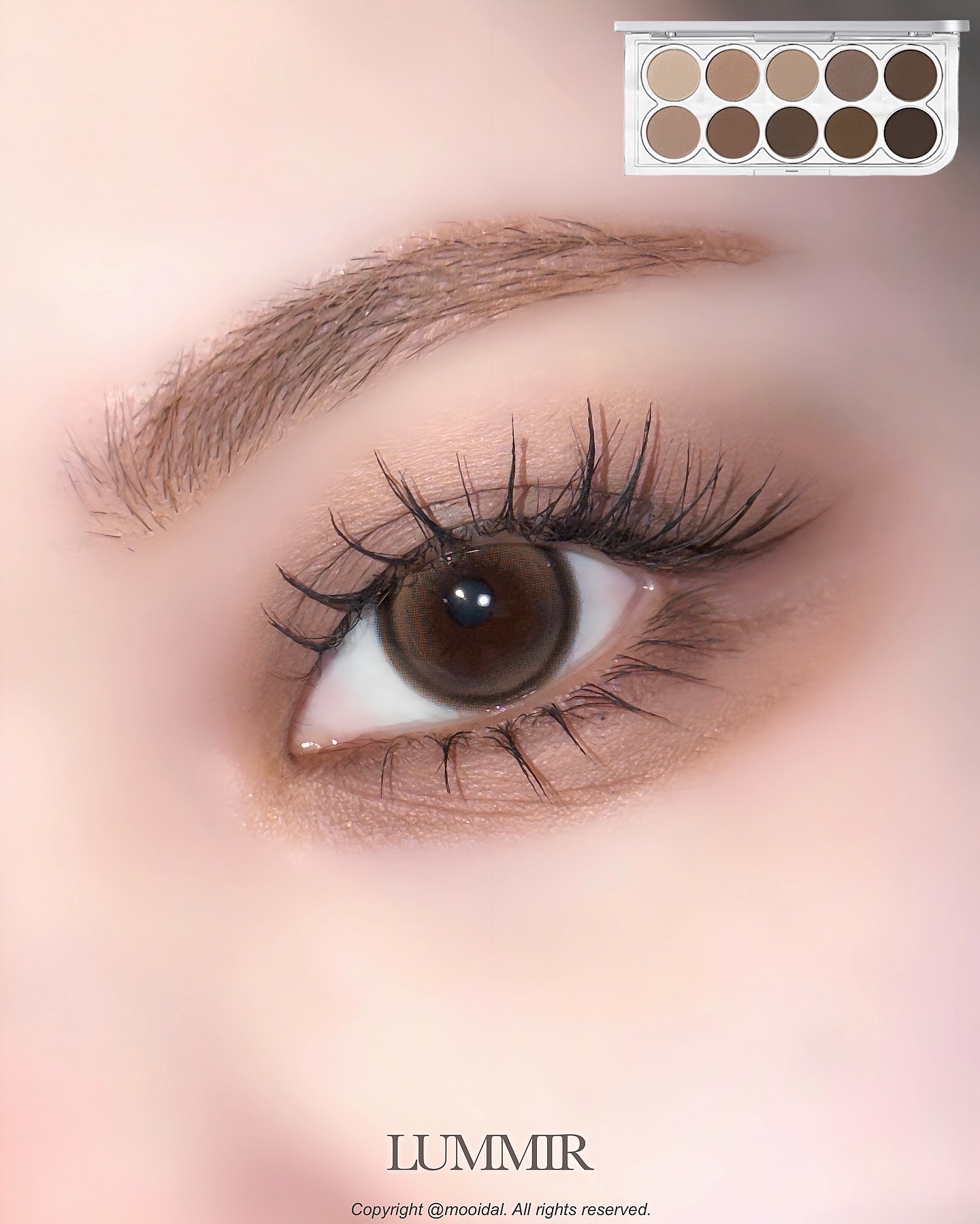 ライトオンアイズシャドウパレット/ルミル/アイシャドウパレットを使ったクチコミ（3枚目）