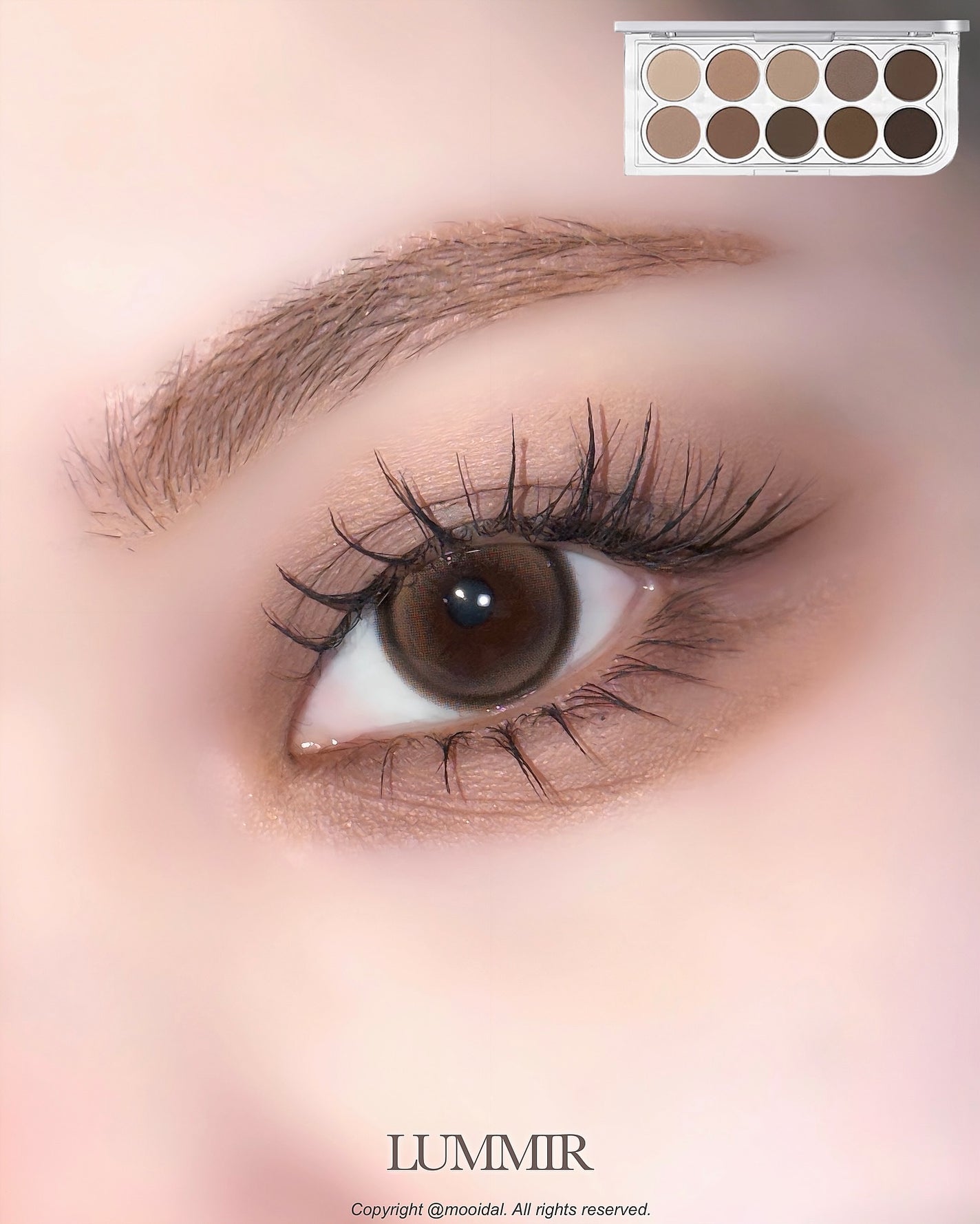 ライトオンアイズシャドウパレット/ルミル/アイシャドウパレットを使ったクチコミ(3枚目)