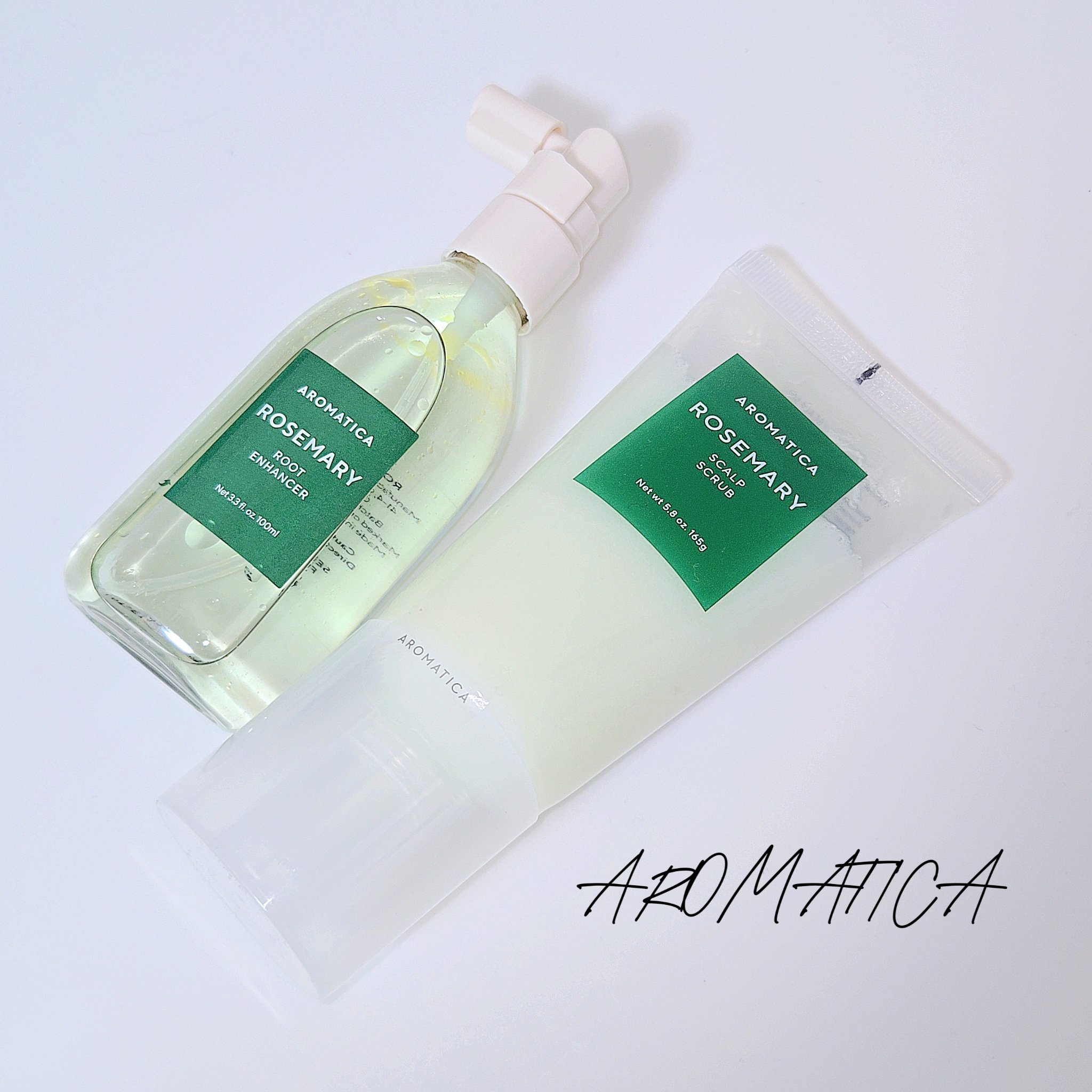 ローズマリー スカルプ スクラブ/AROMATICA/ヘッドスクラブを使ったクチコミ（1枚目）