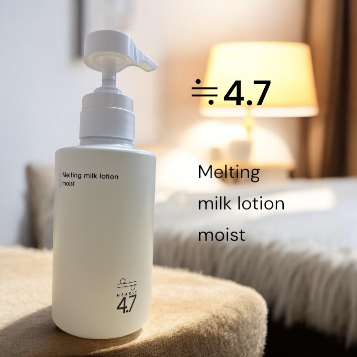 ≒4.7 メルティングミルクローションモイスト アロマティックサボンのクチコミ「#PR
⁡⁡
@nearly4.7 様
当選ありがとうございます
⁡
⟡.· ⎯⎯⎯⎯⎯⎯⎯⎯.....」（1枚目）