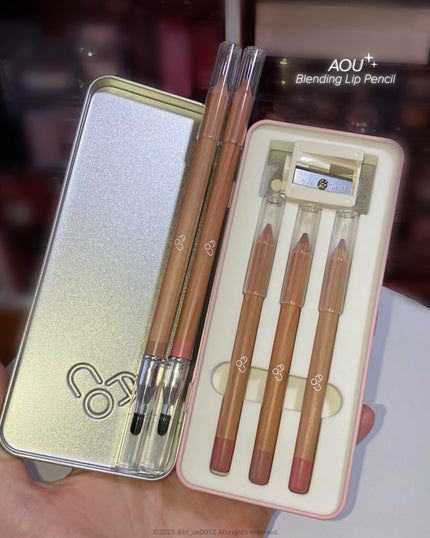 ブレンディング リップ ペンシル/AOU/リップライナーを使ったクチコミ(3枚目)