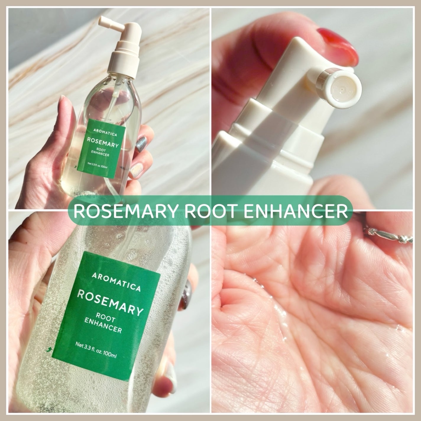 ローズマリー スカルプ スクラブ/AROMATICA/ヘッドスクラブを使ったクチコミ(3枚目)