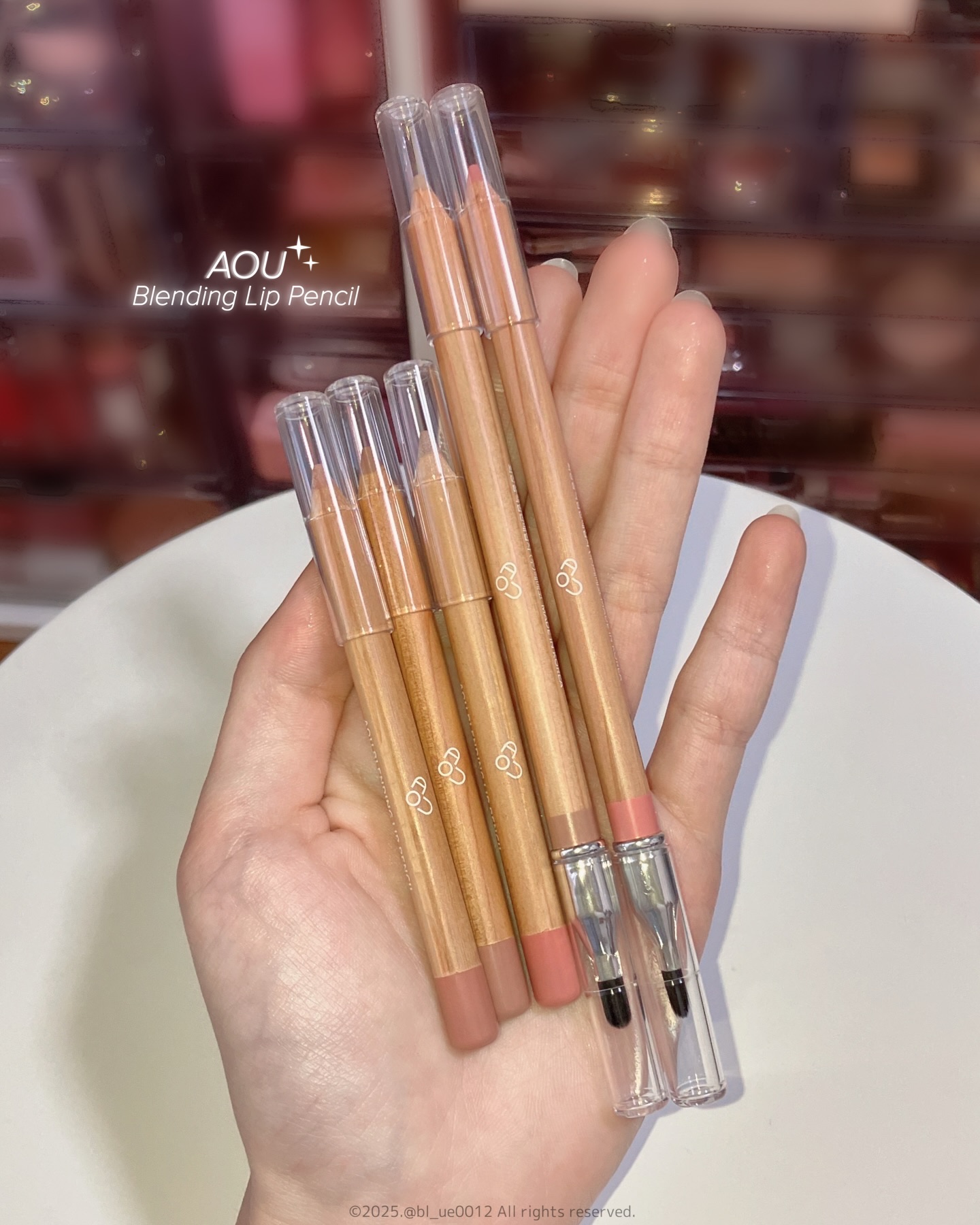 ブレンディング リップ ペンシル/AOU/リップライナーを使ったクチコミ（2枚目）