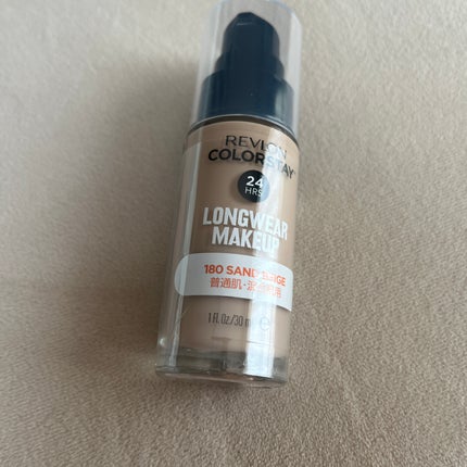 カラーステイ ロングウェア メイクアップ/REVLON/リキッドファンデーションを使ったクチコミ(4枚目)