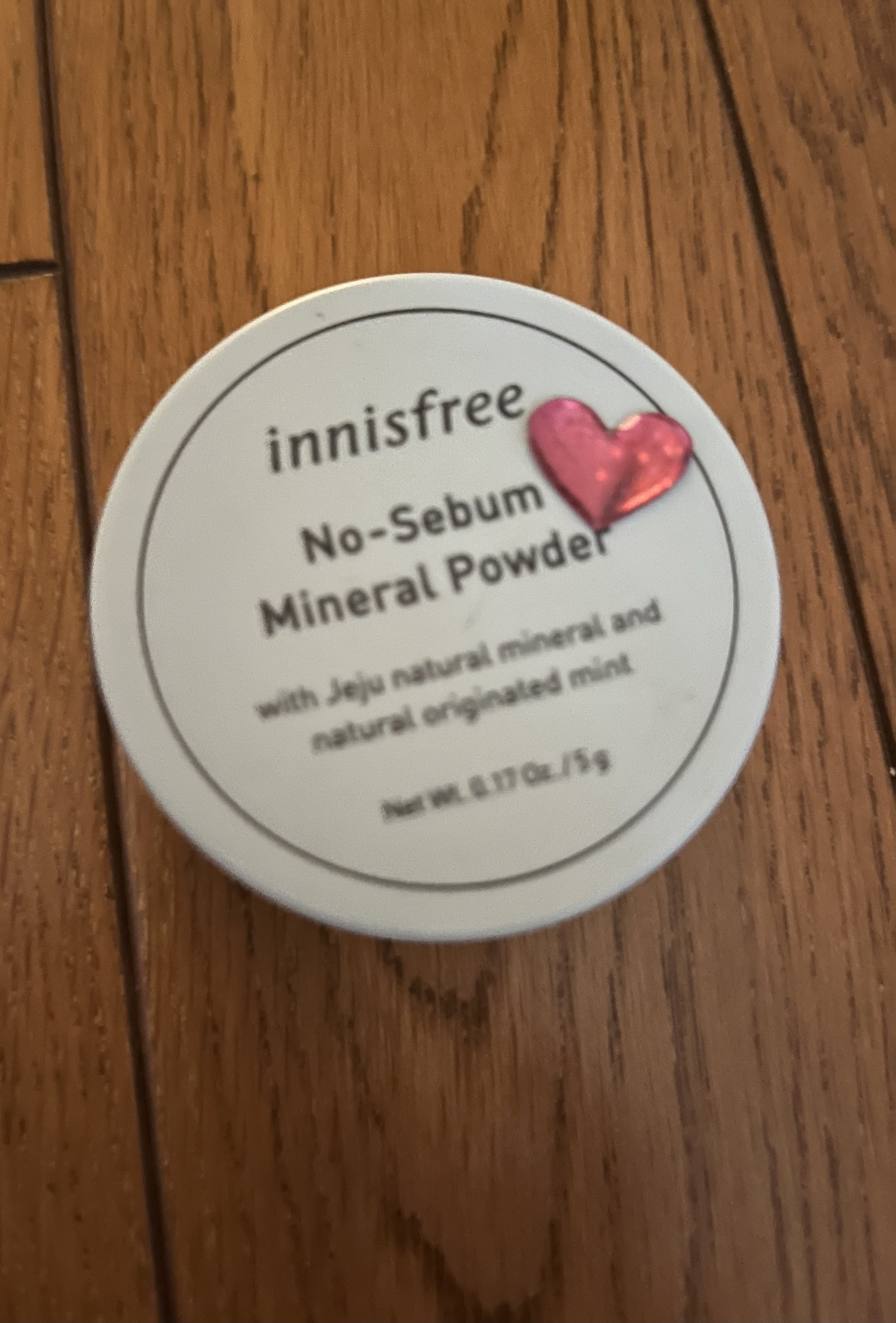 ノーセバム　ミネラルパウダー　N/innisfree/ルースパウダーを使ったクチコミ（1枚目）