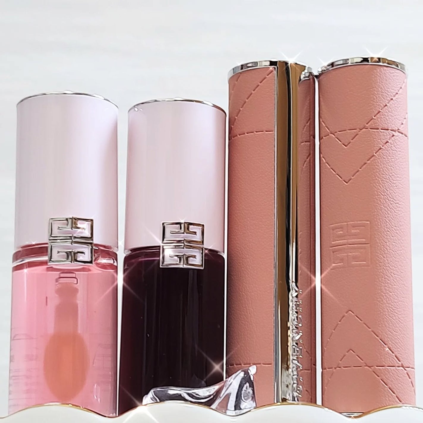 ローズ・パーフェクト・シャイン/GIVENCHY/口紅を使ったクチコミ(9枚目)