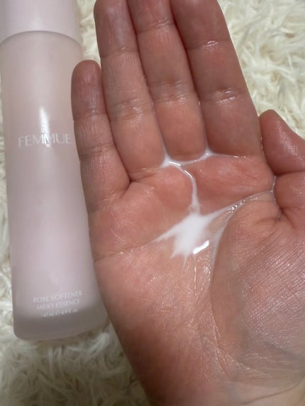 ローズ ミルキーエッセンス/FEMMUE/化粧水を使ったクチコミ(4枚目)