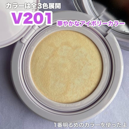 インクラスティングクッションメッシュグロウ/THE FACE SHOP/クッションファンデーションを使ったクチコミ(4枚目)