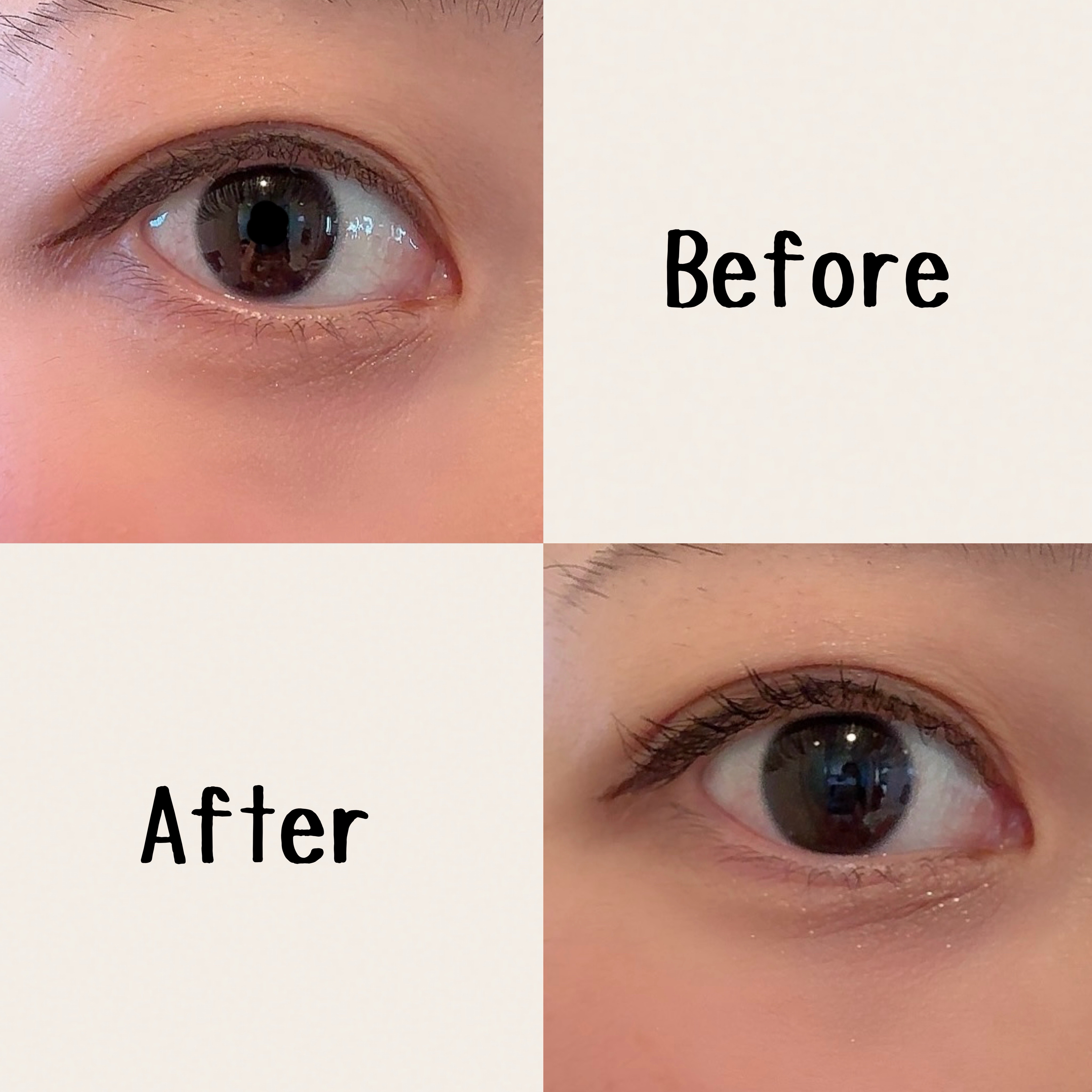 「塗るつけまつげ」自まつげ際立てタイプ/デジャヴュ/マスカラを使ったクチコミ（3枚目）