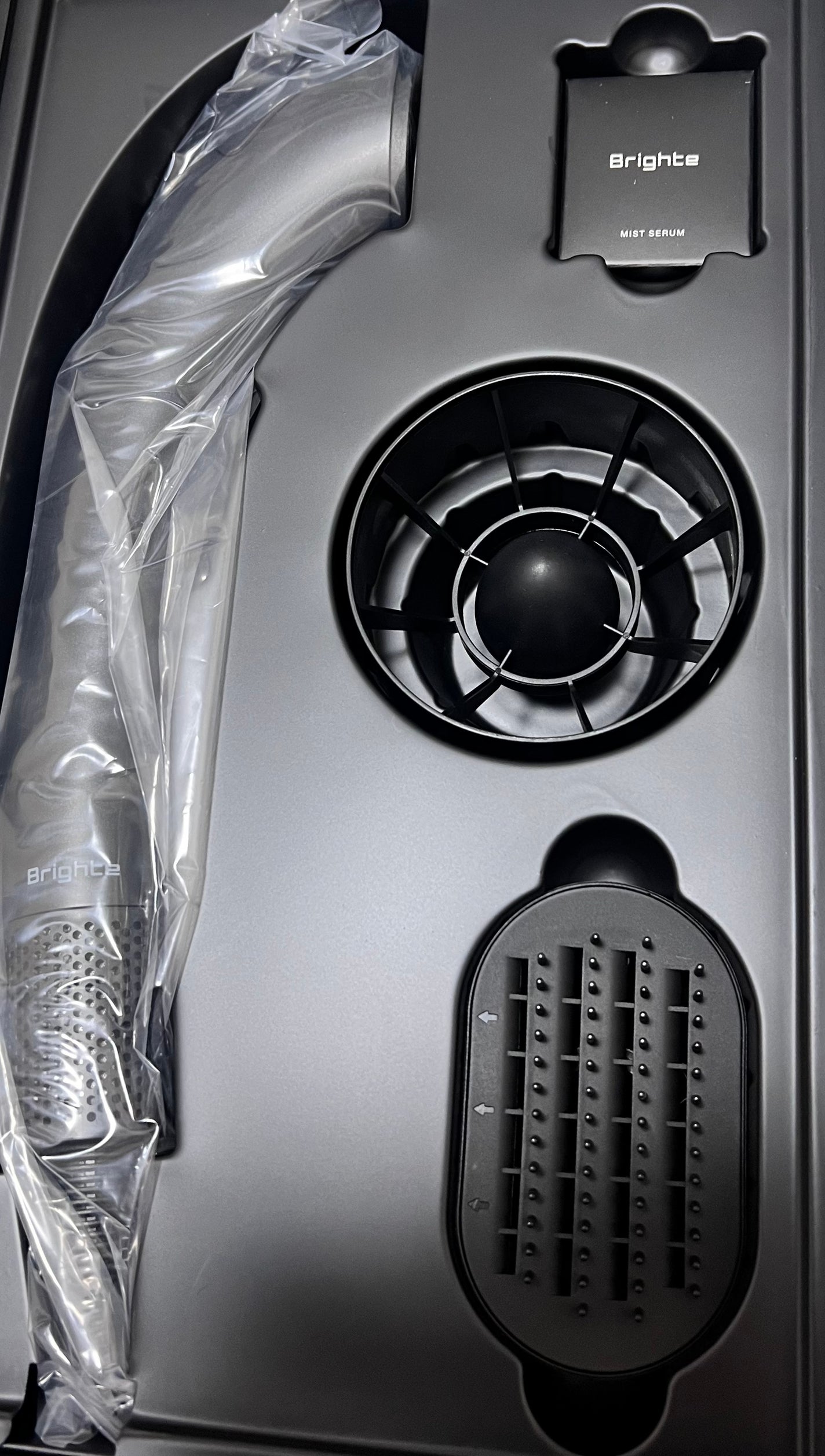 SHOWER DRYER/Brighte/ドライヤーを使ったクチコミ(2枚目)