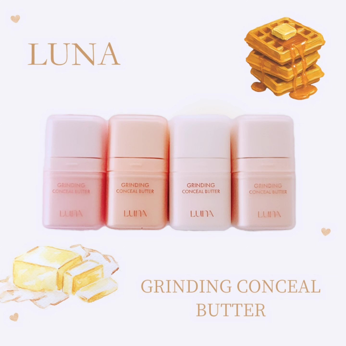 グラインディングコンシールバター/LUNA/クリームコンシーラーを使ったクチコミ（1枚目）