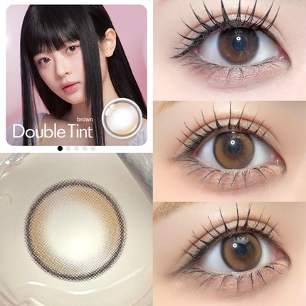 Double Tint 1day/OLENS/カラーコンタクトレンズを使ったクチコミ(4枚目)