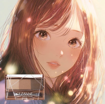 アイブロウ&シェードパウダー/CEZANNE/パウダーアイブロウを使ったクチコミ(1枚目)