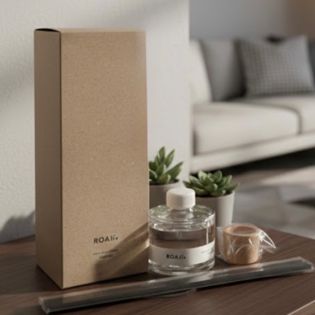 マインドセンス ディフューザー ブラックティー/ROAlív/ルームフレグランスを使ったクチコミ（1枚目）