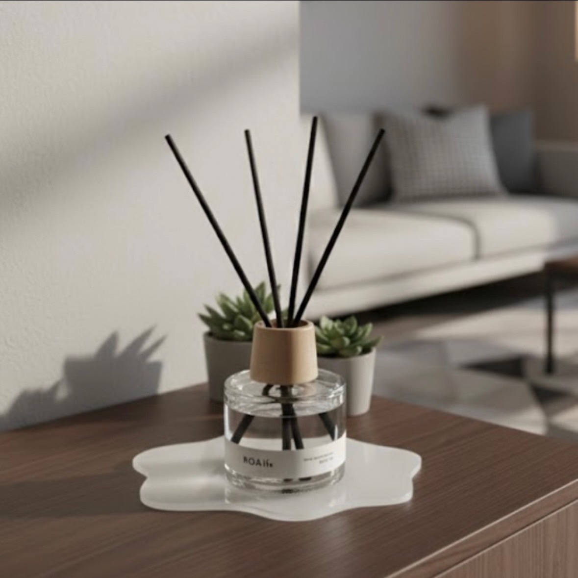 マインドセンス ディフューザー ブラックティー/ROAlív/ルームフレグランスを使ったクチコミ（3枚目）