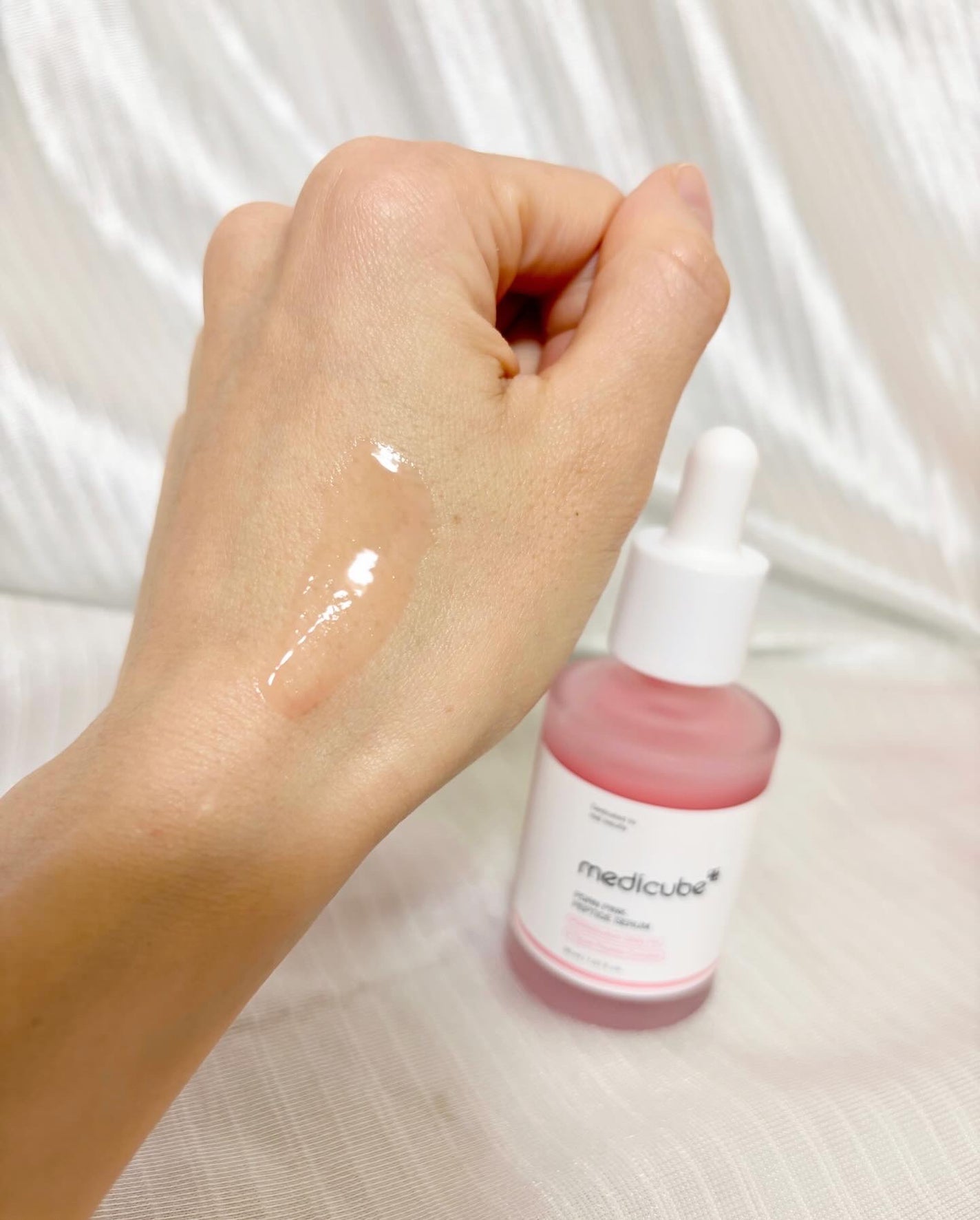 PDRNピンクアンプル PDRN 10,000ppm配合/MEDICUBE/美容液を使ったクチコミ(3枚目)