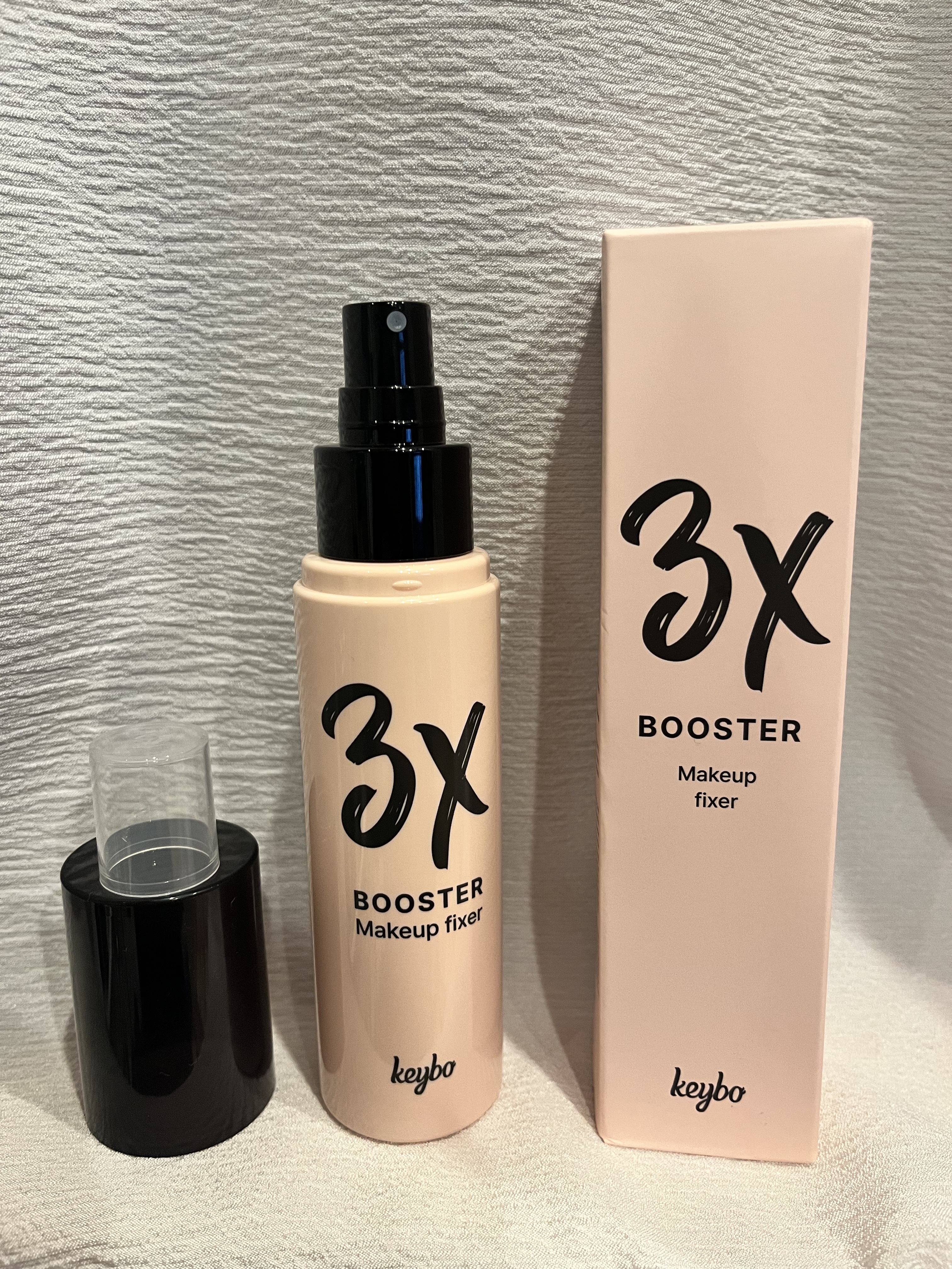 3Xブースターメイクキープフィクサー/keybo/フィックスミストを使ったクチコミ（2枚目）