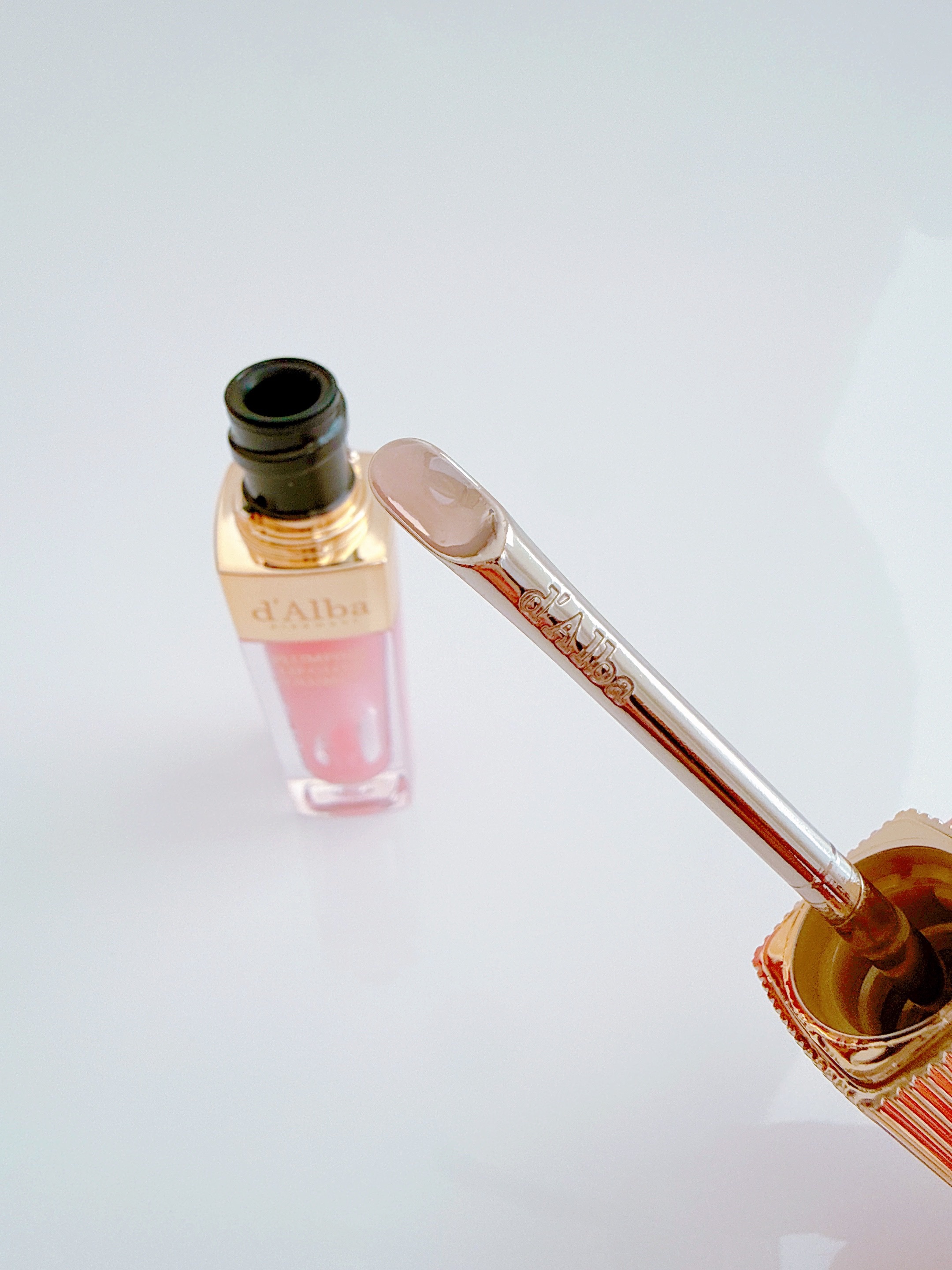 プランピングリップグロウムードボリューマイザー/ダルバ/リップグロスを使ったクチコミ（3枚目）