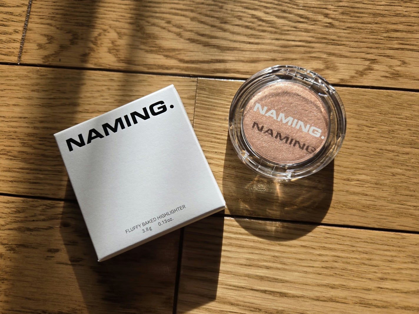 ネーミング フラッフィーベイクド ハイライター/NAMING./パウダーハイライトを使ったクチコミ(1枚目)